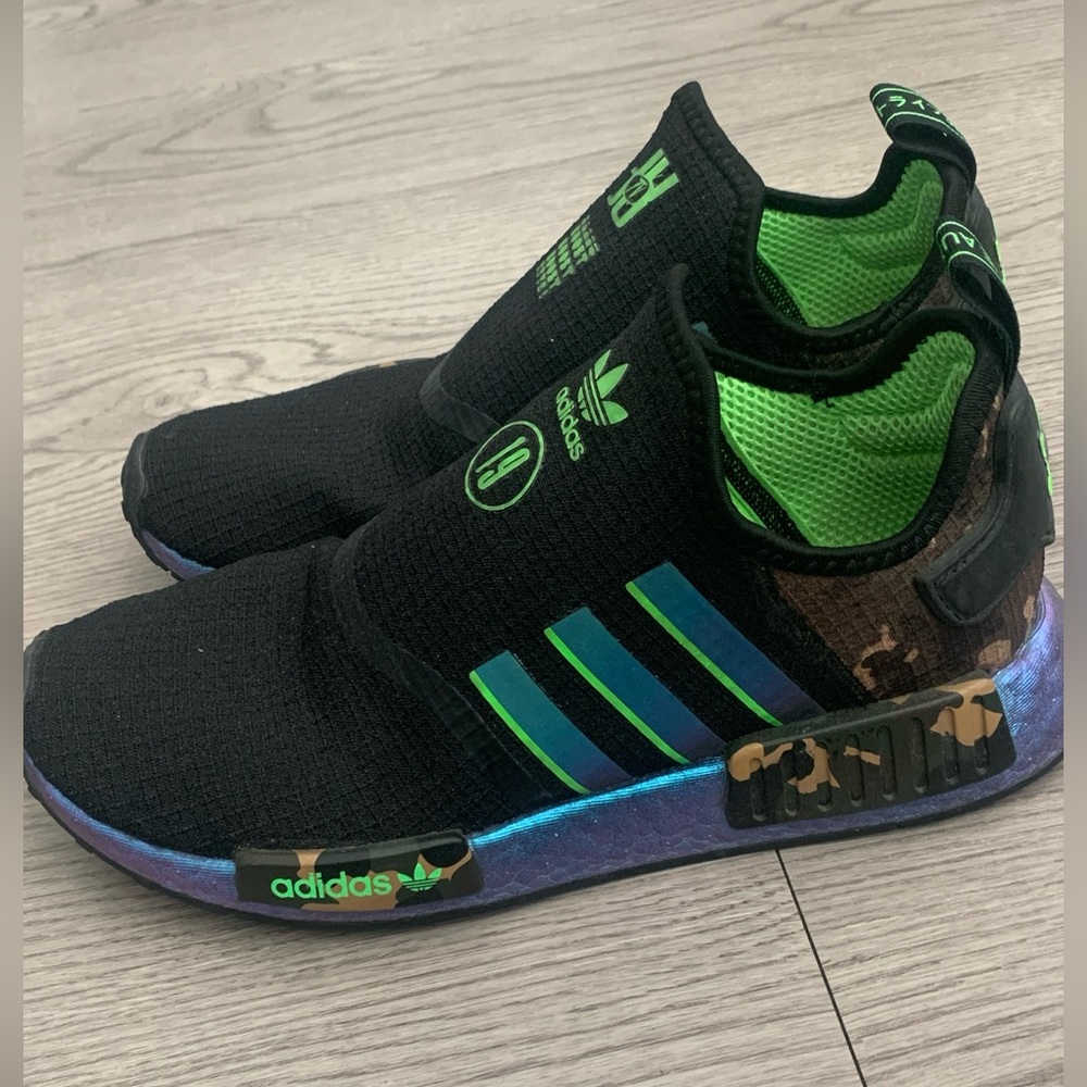 Adidas x Juju Smith Schuster NMD R1 slip on shoes